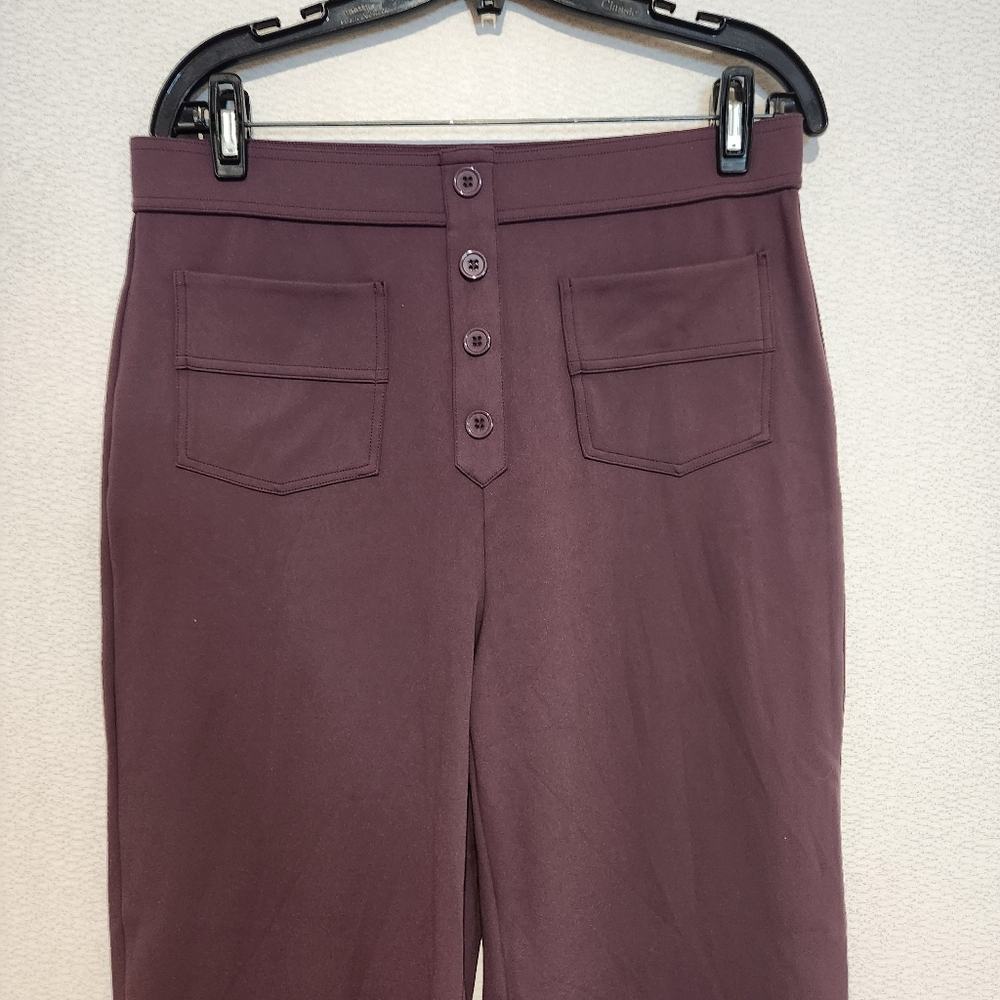 Halara High Waisted Button Multiple Pockets Strai… - image 3